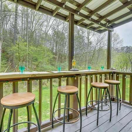 Smoky Mountain Cozy Cove Cabin Deck And Fire Pit! Cosby Buitenkant foto