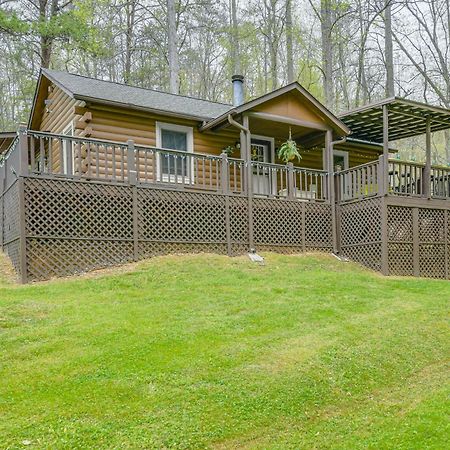 Smoky Mountain Cozy Cove Cabin Deck And Fire Pit! Cosby Buitenkant foto