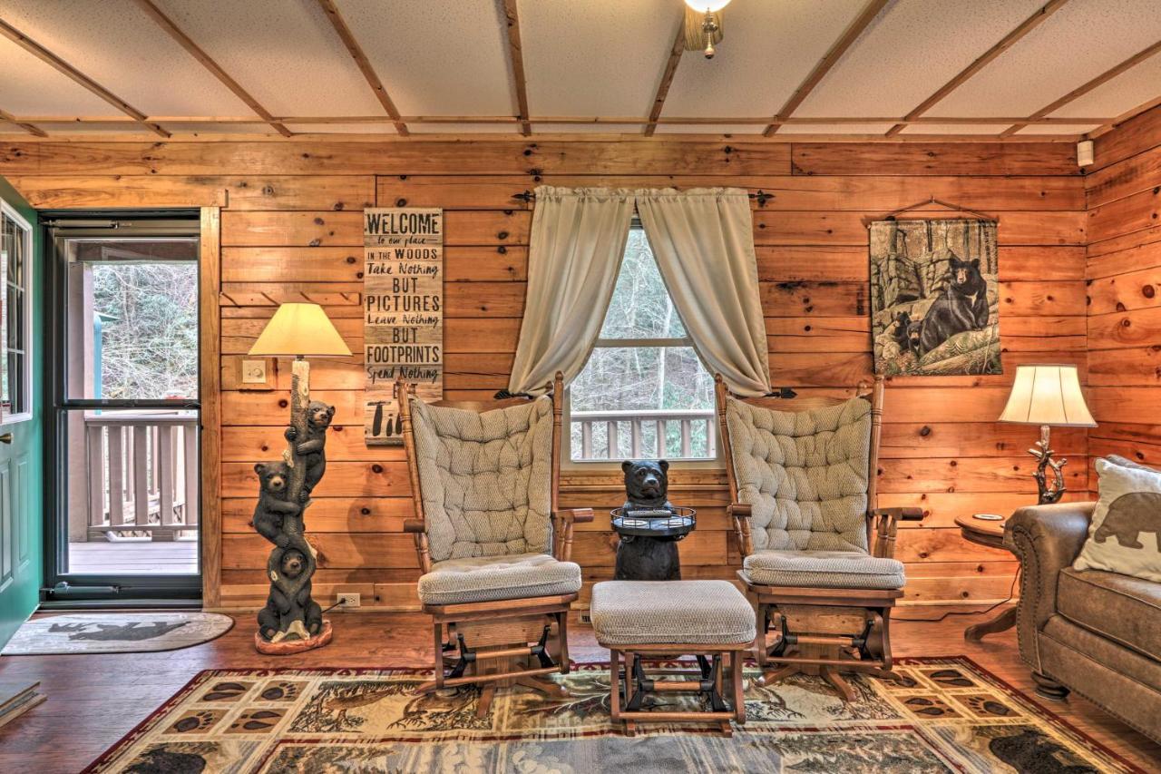 Smoky Mountain Cozy Cove Cabin Deck And Fire Pit! Cosby Buitenkant foto