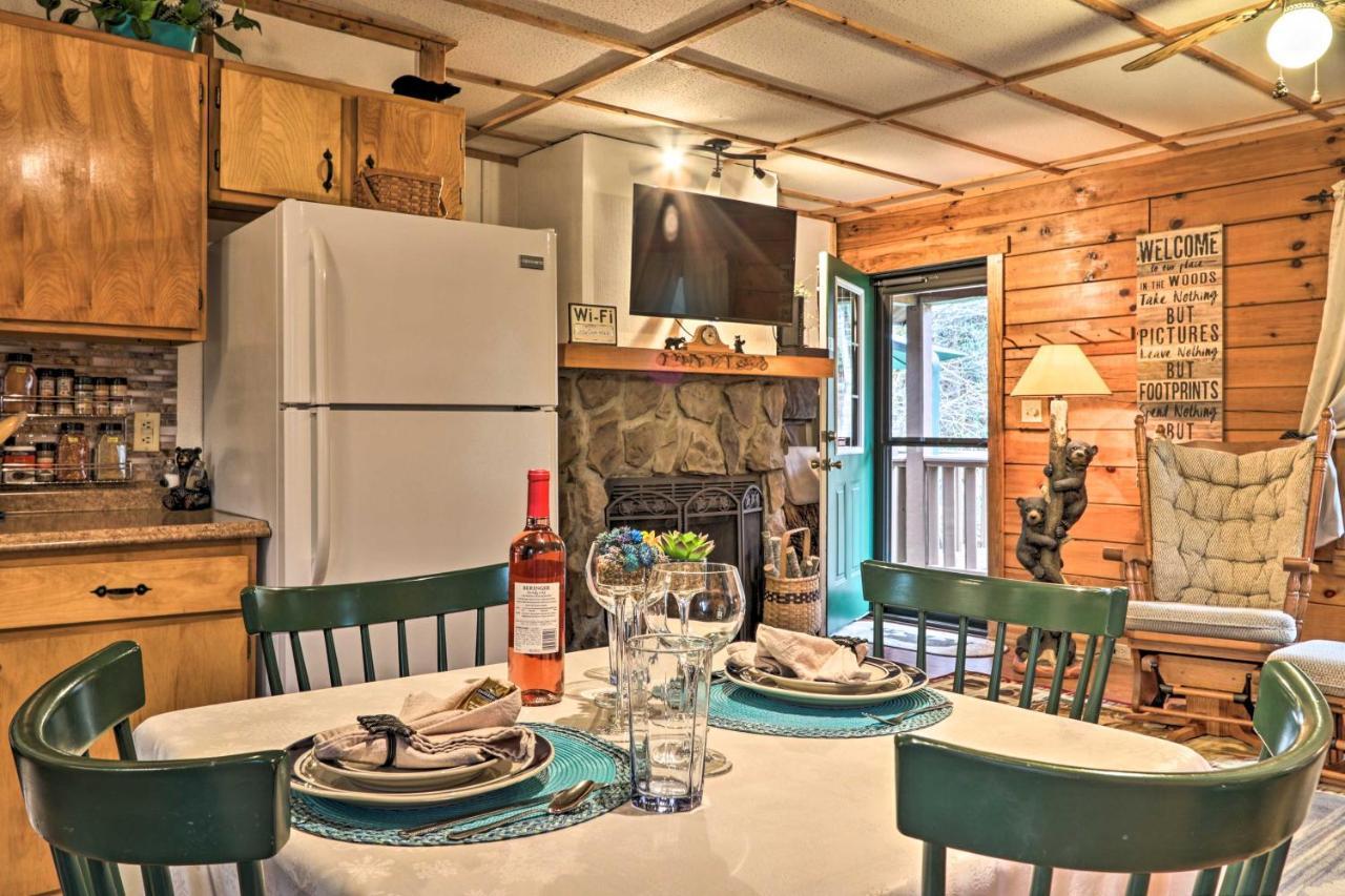 Smoky Mountain Cozy Cove Cabin Deck And Fire Pit! Cosby Buitenkant foto