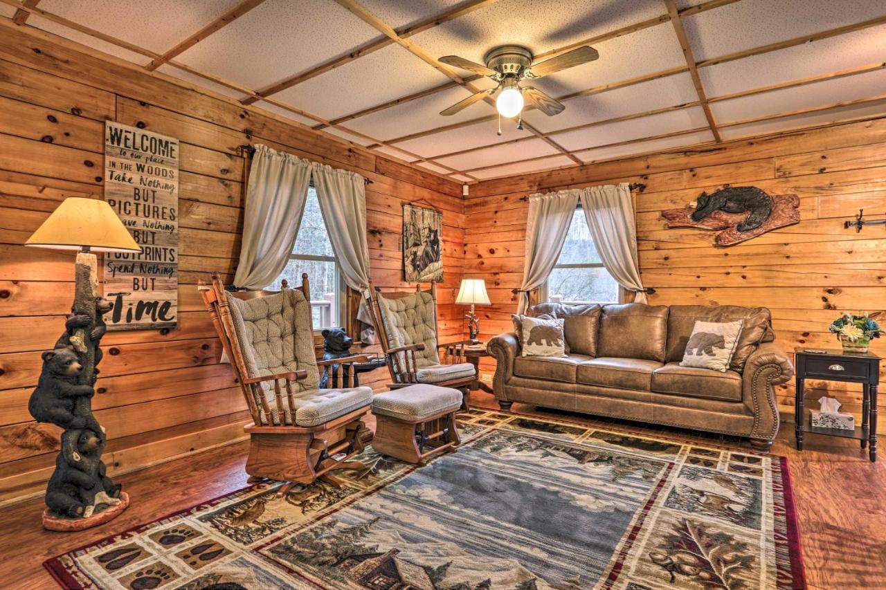 Smoky Mountain Cozy Cove Cabin Deck And Fire Pit! Cosby Buitenkant foto