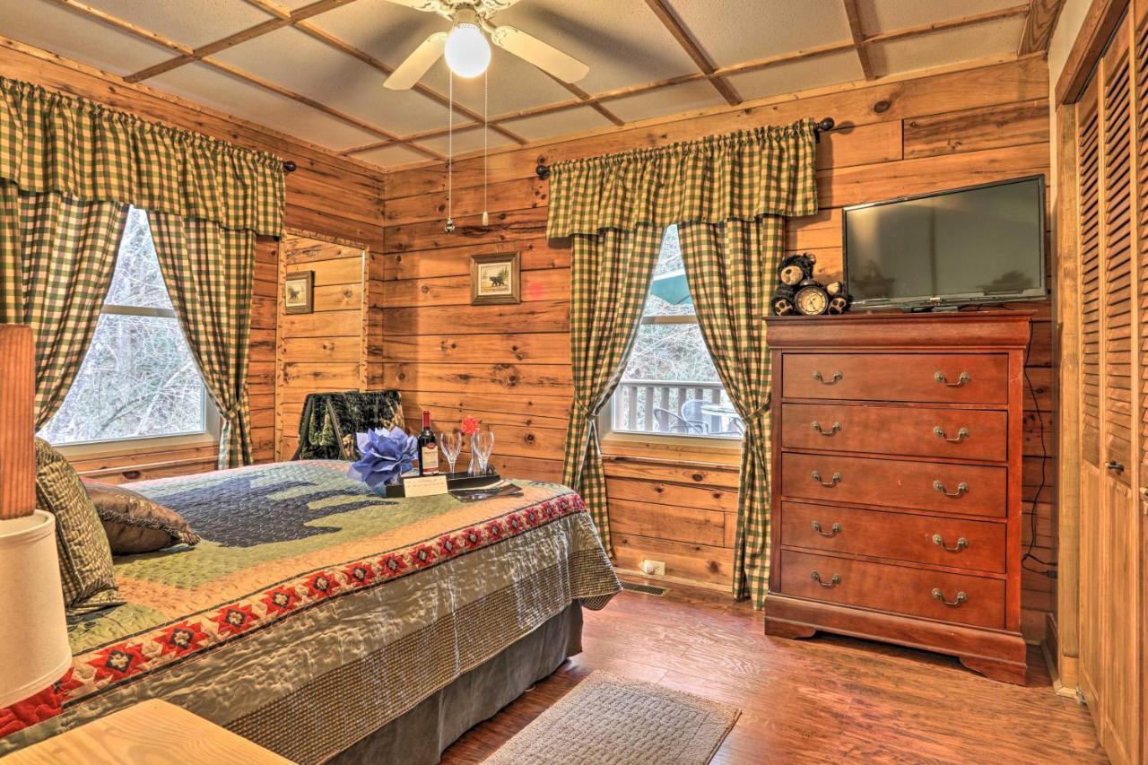Smoky Mountain Cozy Cove Cabin Deck And Fire Pit! Cosby Buitenkant foto