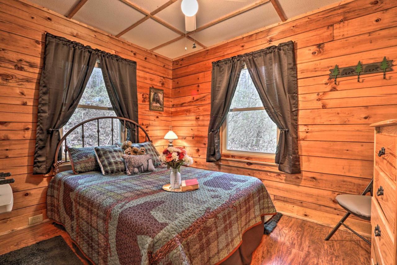 Smoky Mountain Cozy Cove Cabin Deck And Fire Pit! Cosby Buitenkant foto